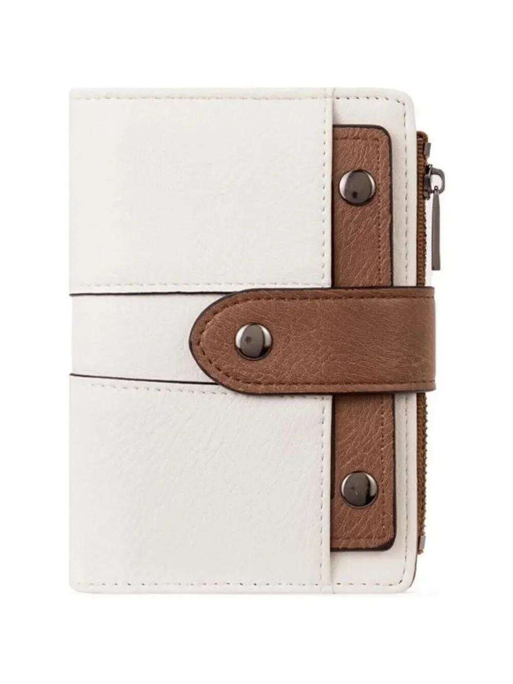 Small Womens Wallet Leather Bifold Slim Card Holder Organizer ID Window Purse